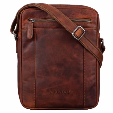 "Fox" Męska Torba Skórzana Vintage Messenger Mała i Elegancka