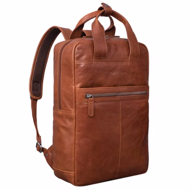 „Bryn“ Plecak Skórzany z Laptopem XL Rucksack dla Mężczyzn i Kobiet
