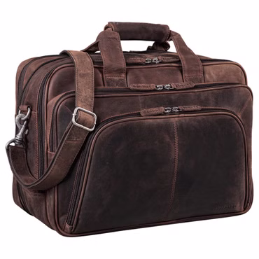 "Calisto" Extra Duża Torba Skórzana Vintage Torba Nauczycielska