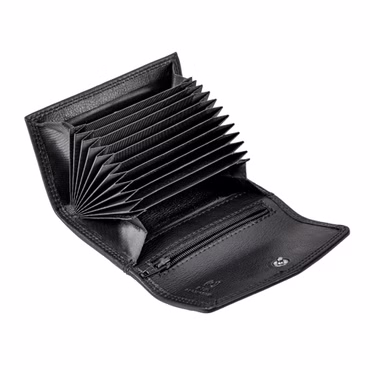 “Holden” Skórzane Etui Na Karty Małe Z Kieszonką Na Monety RFID