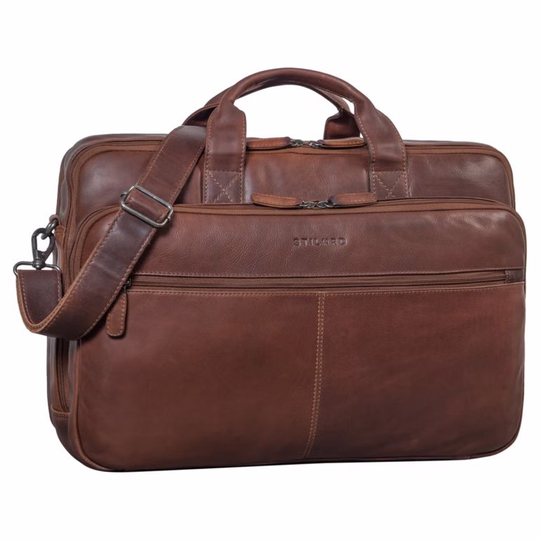 "Noan" Skórzana Teczka Męska Duża Business 15,6" Torba na Laptop "Noan" Skórzana Teczka Męska Duża Business 15,6" Torba na Laptop