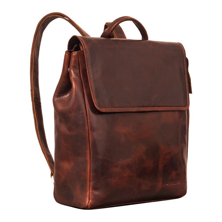 “Misha” Plecak Skórzany Unisex Nowoczesny
