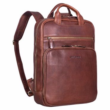 "Nova" Nowoczesny Plecak Skórzany z Kieszenią na Laptop 13,3" "Nova" Nowoczesny Plecak Skórzany z Kieszenią na Laptop 13,3"