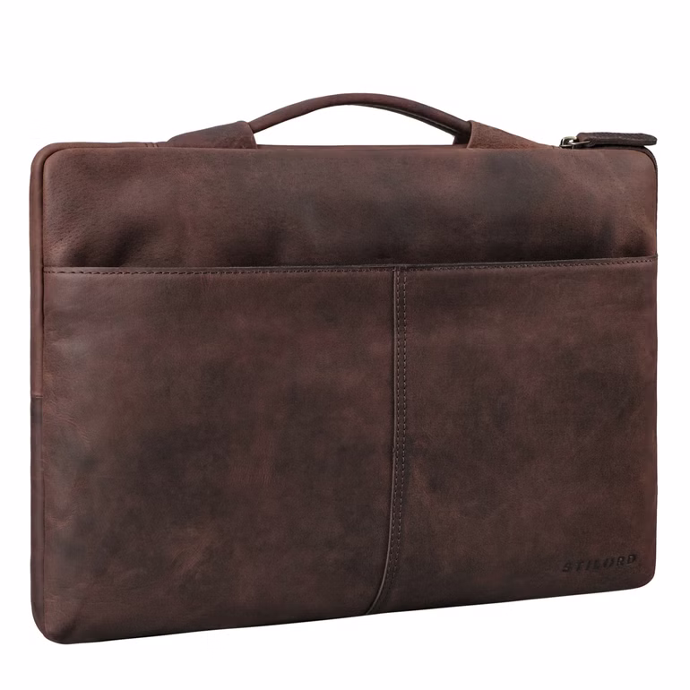 “Kit” Skórzana Torba Na Laptop 15.6" Dla Mężczyzn Torba Na Notebook