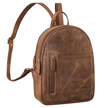 "Ivana" Mały Plecak Skórzany Damski 2-w-1 Idealny jako Torba Sling "Ivana" Mały Plecak Skórzany Damski 2-w-1 Idealny jako Torba Sling