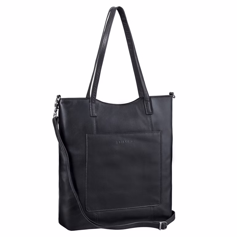 "Trixie" Skórzana Vintage Torebka Damska Duża Listonoszka Shopper
