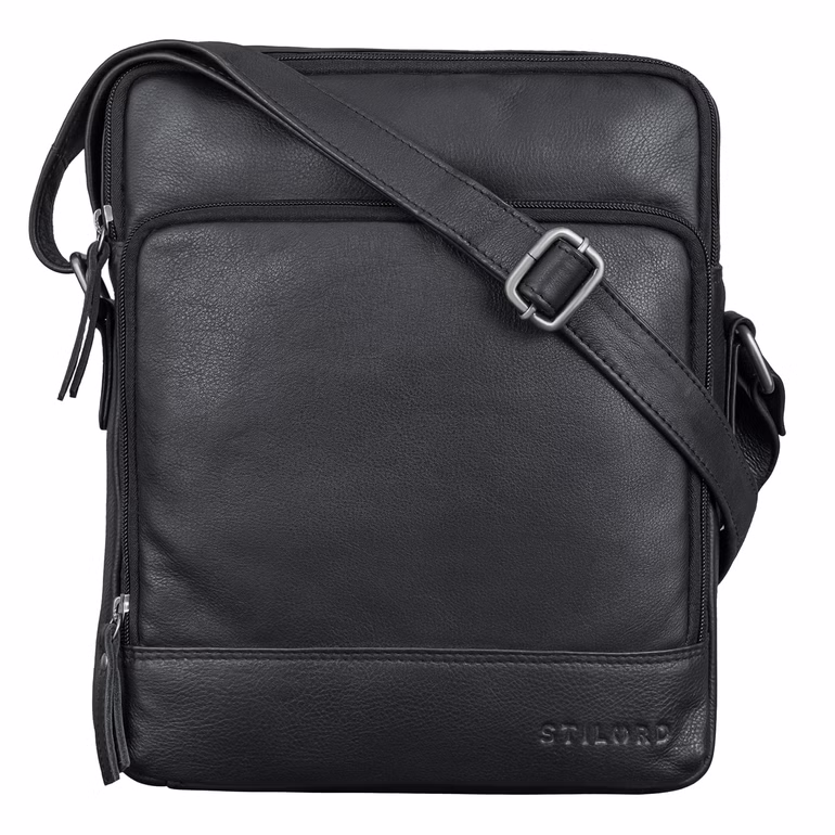"Faro" Torba Vintage Męska Mała Skórzana Messenger Bag