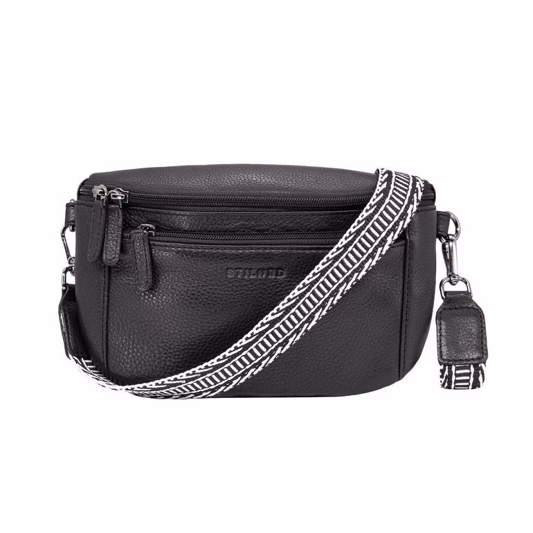 "Iowa" Skórzana torebka crossbody dla kobiet