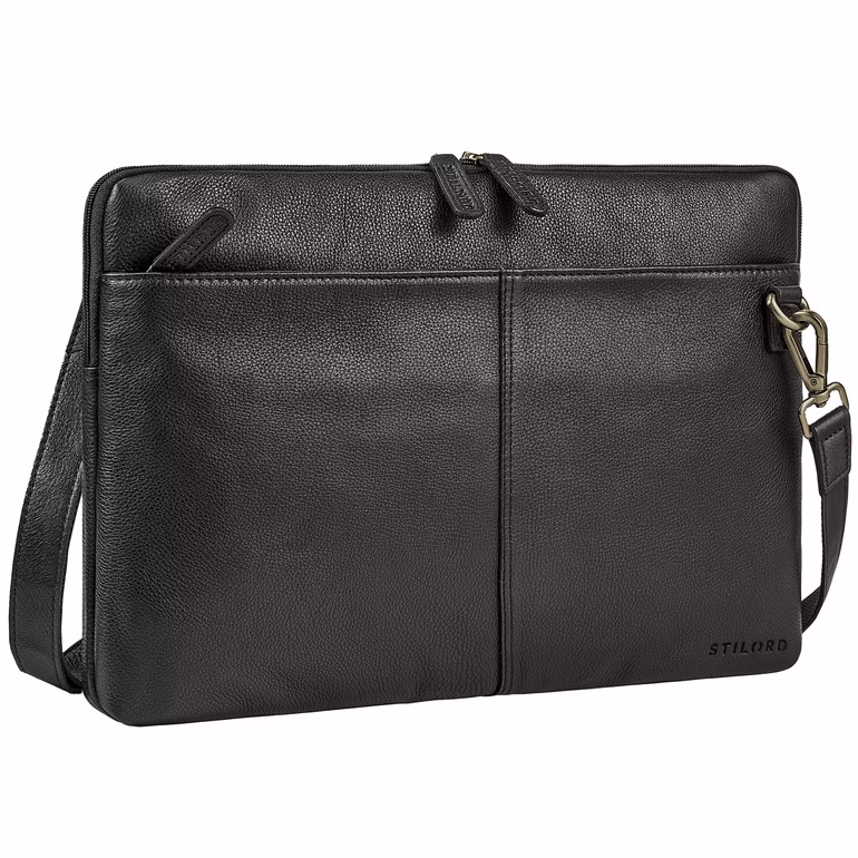 "Graham" Vintage Torba Skórzana na Laptopa 15,6 cali z Paskiem "Graham" Vintage Torba Skórzana na Laptopa 15,6 cali z Paskiem