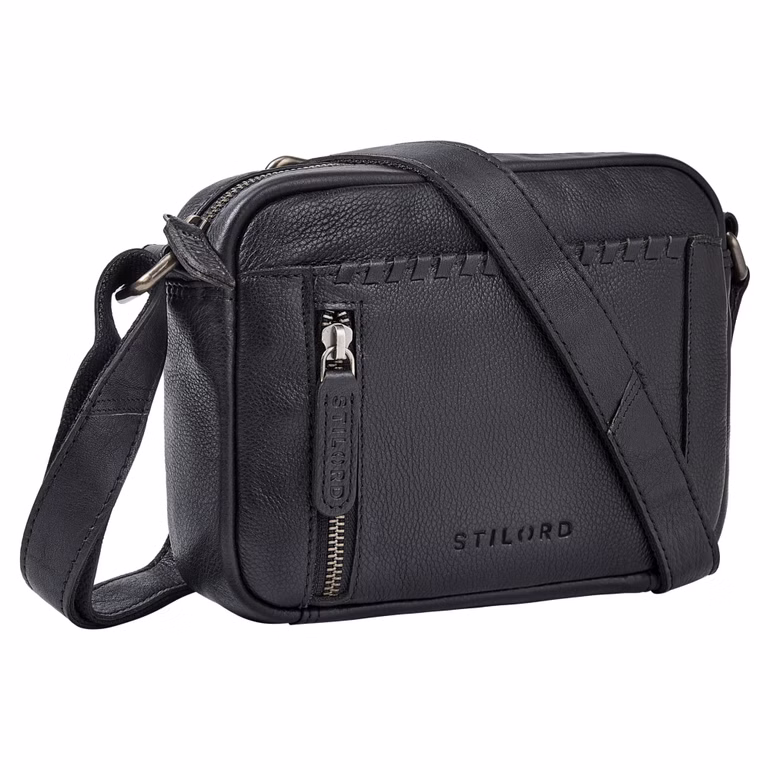 "Marisa" Boho Torebka Damska na Ramię Mała Skórzana Crossbody