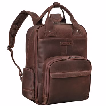 "Fiena” Casual skórzany plecak do przewijania duży damski "Fiena” Casual skórzany plecak do przewijania duży damski