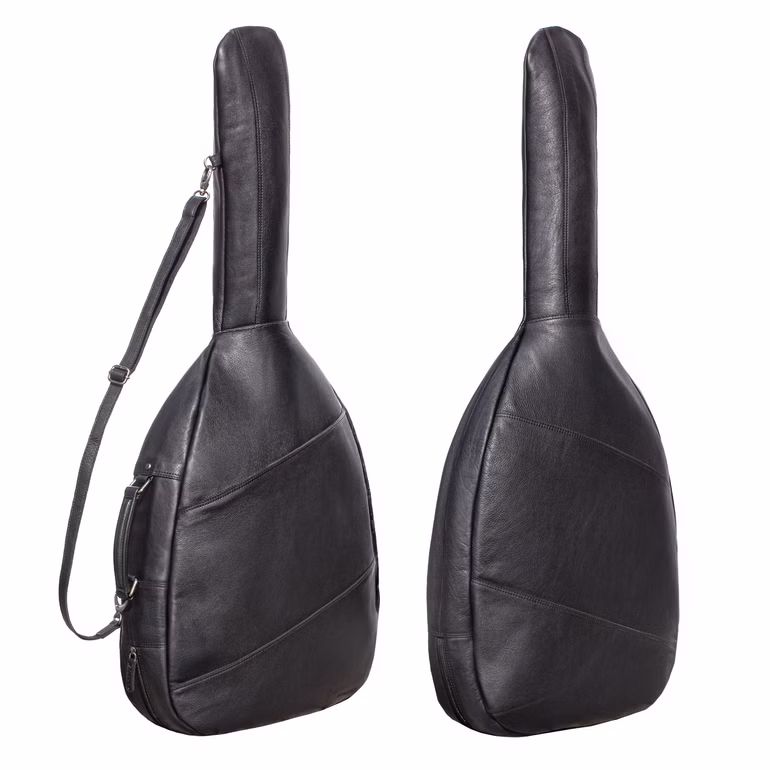 "Elvis" Premium Skórzany Pokrowiec Etui na Gitarę 4/4 39" 40" i 41"