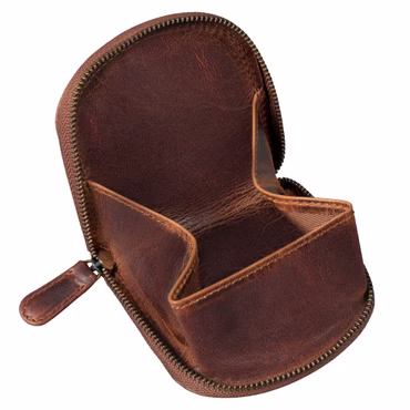 "Dinero" Skórzany Portfel Męski Kieszonkowy Na Monety i Banknoty "Dinero" Skórzany Portfel Męski Kieszonkowy Na Monety i Banknoty