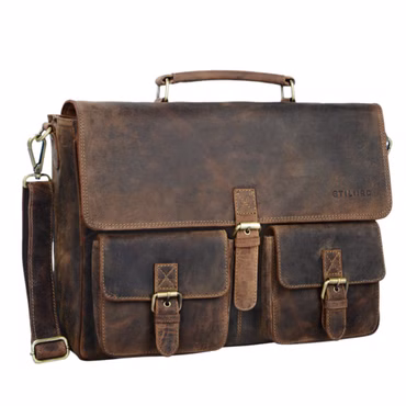 "Victor" Skórzana aktówka