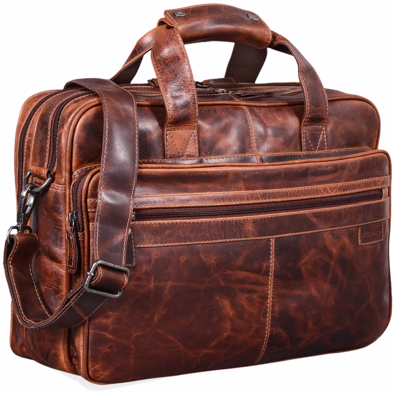"Atlantis" Duża, skórzana teczka